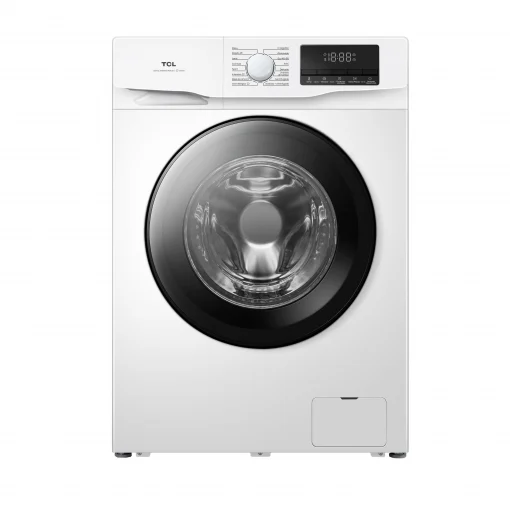 Lavadora TCL FF1214WA0ES, 12 kg, Carga Frontal, 1400 rpm, Eficiencia A - Blanco