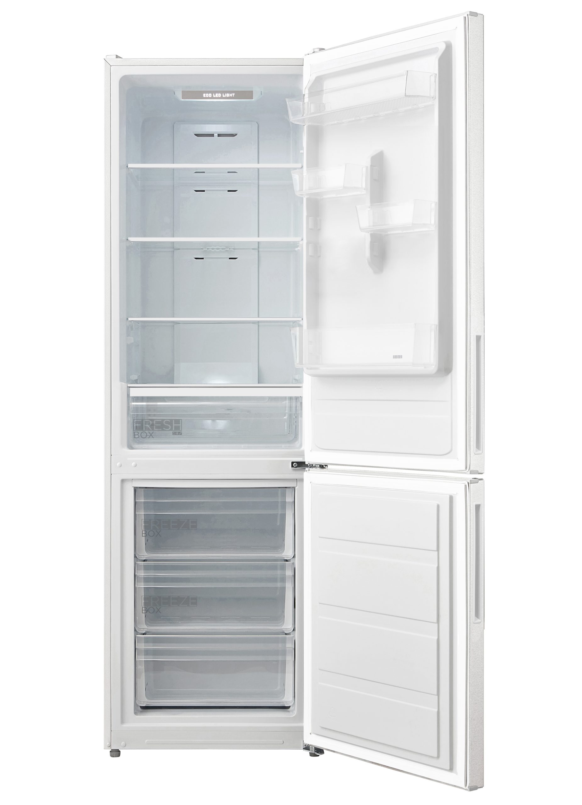Frigorífico Combi Midea MDRB424FGE01OE, No Frost, 188 cm, 310 L, 4 Cajones, Eficiencia E - Blanco - Imagen 2