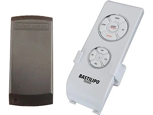 Ventilador de techo Bastilipo Bali Cuero Led - Imagen 3