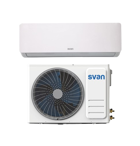 Aire Acondicionado Split Svan SAAS1201W - 3000 Frigorías (12000 BTU), Inverter, WiFi Integrado, Eficiencia A++/A+ y Gas R32