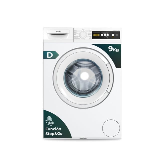 Lavadora carga frontal Svan SL9100DD 9kg 1000 rpm