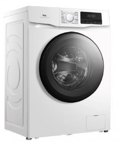 Lavadora TCL FF0814WA1ES - 8 kg, 1400 RPM, Eficiencia Energética Clase A, Motor Inverter y Programa de Vapor - Blanca - Imagen 2